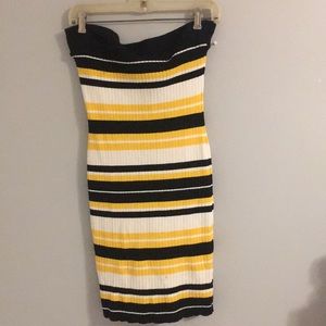 Striped Sweater Dress